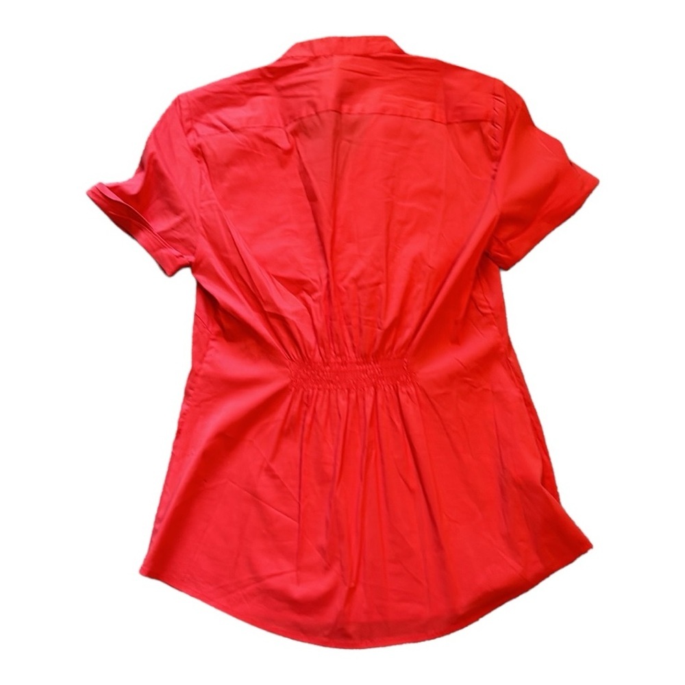 NWT BCBGmaxazria women’s short sleeve top size XS - Picture 2 of 5